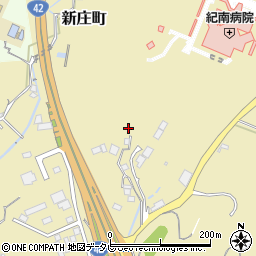和歌山県田辺市新庄町225周辺の地図