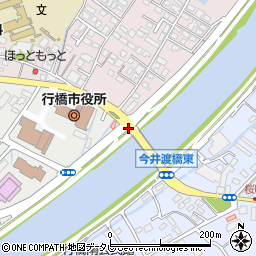 今井渡橋西周辺の地図