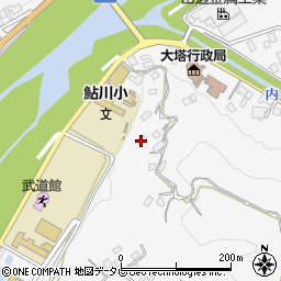 和歌山県田辺市鮎川2705周辺の地図