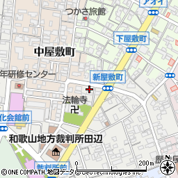 和歌山県田辺市新屋敷町81周辺の地図