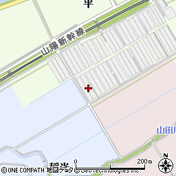 福岡県宮若市平17周辺の地図