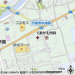 福岡県行橋市中津熊318周辺の地図