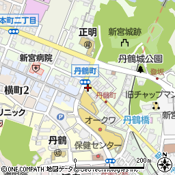 煙草センター　辻周辺の地図