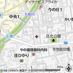 福岡県古賀市今の庄1丁目2周辺の地図