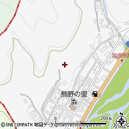和歌山県田辺市鮎川554周辺の地図