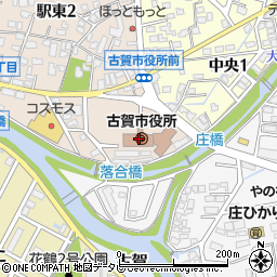 古賀市役所教育委員会　学校教育課指導係周辺の地図