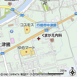 福岡県行橋市中津熊313周辺の地図