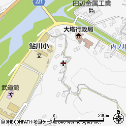 和歌山県田辺市鮎川2711周辺の地図
