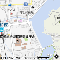 有限会社橋口生コン　本社周辺の地図
