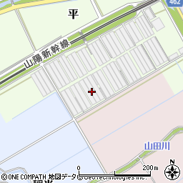 福岡県宮若市平16周辺の地図