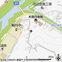 和歌山県田辺市鮎川2680周辺の地図