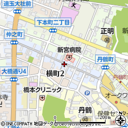 和歌山県新宮市仲之町周辺の地図