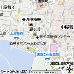 和歌山県田辺市上屋敷2丁目14-41周辺の地図