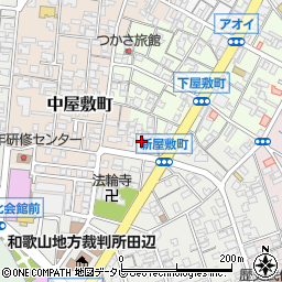 和歌山県田辺市新屋敷町80周辺の地図