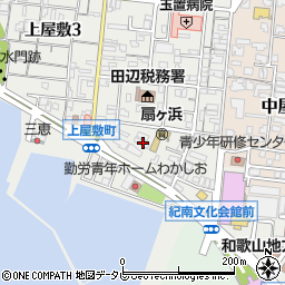 和歌山県田辺市上屋敷2丁目14-1周辺の地図