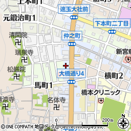 杉本衣裳店周辺の地図