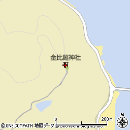 金比羅神社周辺の地図