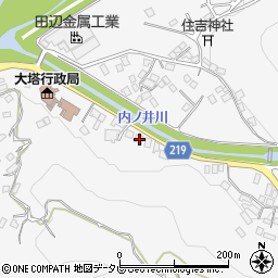 和歌山県田辺市鮎川2555周辺の地図