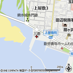 ビジネスホテル三恵周辺の地図