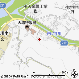 和歌山県田辺市鮎川2561周辺の地図