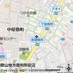 和歌山県田辺市下屋敷町131周辺の地図