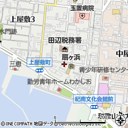 和歌山県田辺市上屋敷2丁目14-18周辺の地図