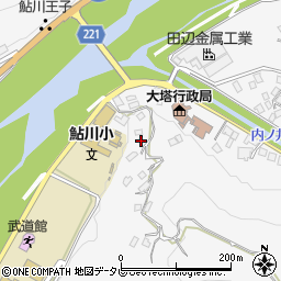 和歌山県田辺市鮎川2697周辺の地図