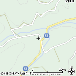 愛媛県伊予郡砥部町外山350周辺の地図