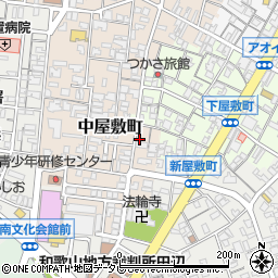 和歌山県田辺市中屋敷町110周辺の地図
