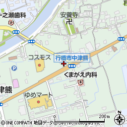 福岡県行橋市中津熊311-3周辺の地図