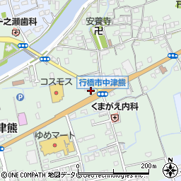 福岡県行橋市中津熊311周辺の地図