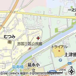 福岡県行橋市吉国周辺の地図