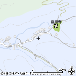 愛媛県伊予郡砥部町岩谷周辺の地図