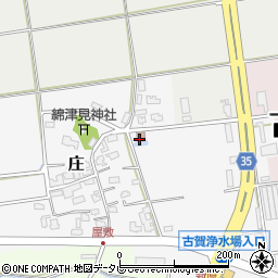 庄南区公民館支所周辺の地図