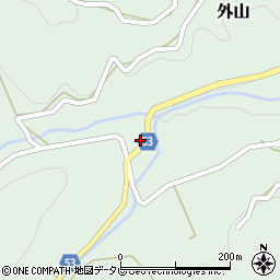 愛媛県伊予郡砥部町外山343周辺の地図