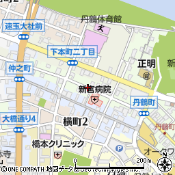 和歌山県新宮市新町周辺の地図
