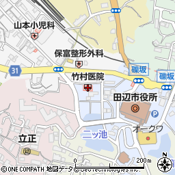 竹村医院周辺の地図