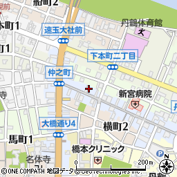 和歌山県新宮市仲之町1丁目周辺の地図