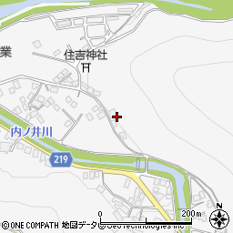 和歌山県田辺市鮎川1562周辺の地図