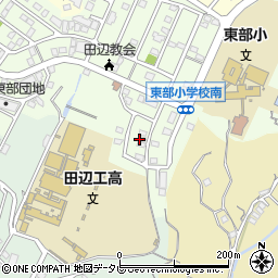 和歌山県田辺市南新万9周辺の地図