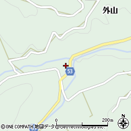 愛媛県伊予郡砥部町外山340周辺の地図