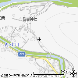 和歌山県田辺市鮎川1561周辺の地図