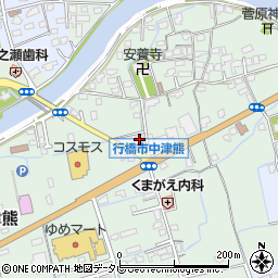 福岡県行橋市中津熊309周辺の地図