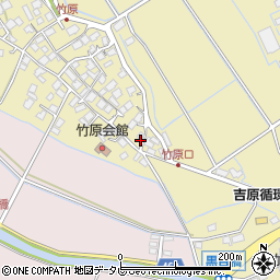 福岡県宮若市竹原389周辺の地図