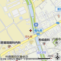 福岡県宮若市竹原286-3周辺の地図