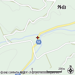 愛媛県伊予郡砥部町外山330周辺の地図
