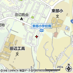 和歌山県田辺市南新万12周辺の地図