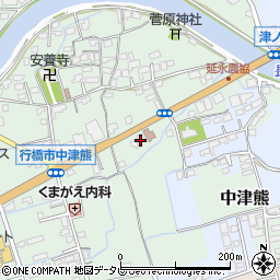 福岡県行橋市中津熊408周辺の地図