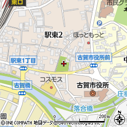 古賀神社周辺の地図