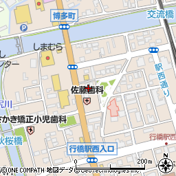 ドコモショップ　行橋駅前店周辺の地図